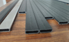  Straight connector for bendable warm edge spacer for IG glass unit